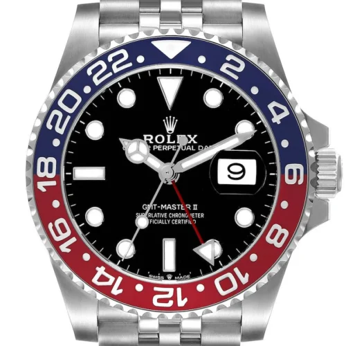 GMT-Master II 126710 Coke 904L Steel SCF 1:1 Best Edition Black Dial on Jubilee Bracelet SH3285 CHS